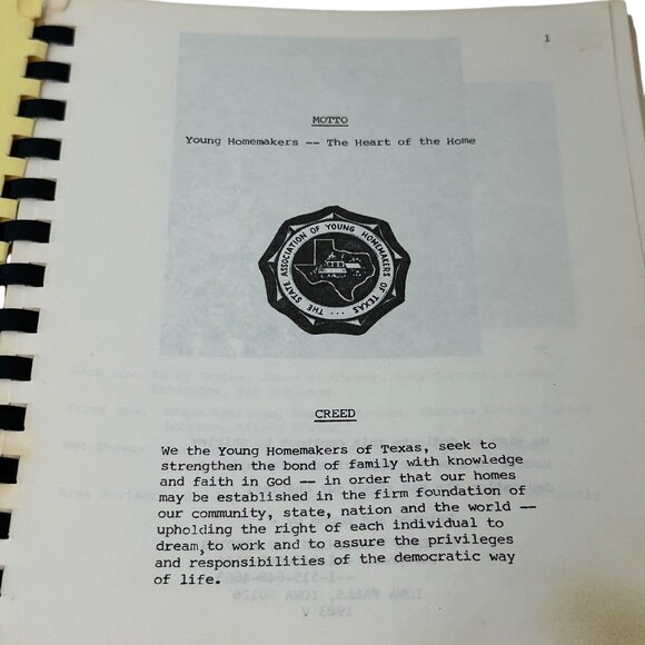 Klondike Young Homemakers Cookbook 1983 Spiral-Bound Vintage Recipes Classic - Picture 3 of 14